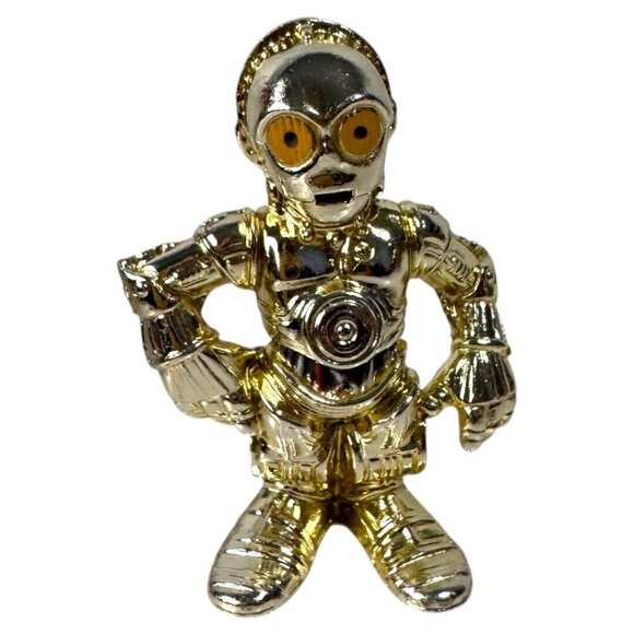 STAR WARS Mix lot Galactic Heroes JABBA Rancor LUKE C3PO 2001 - Picture 5 of 9